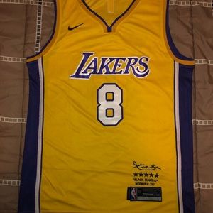 LA Lakers Kobe Bryant #8 Retirement Jersey